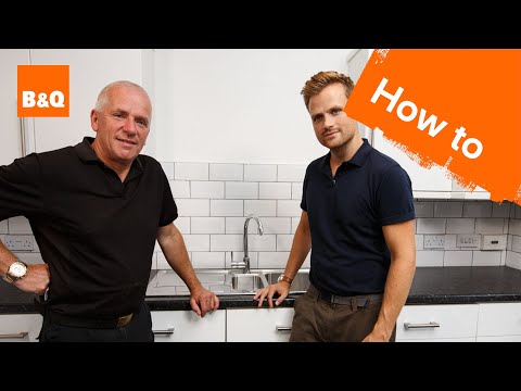 how to fit b&q sink