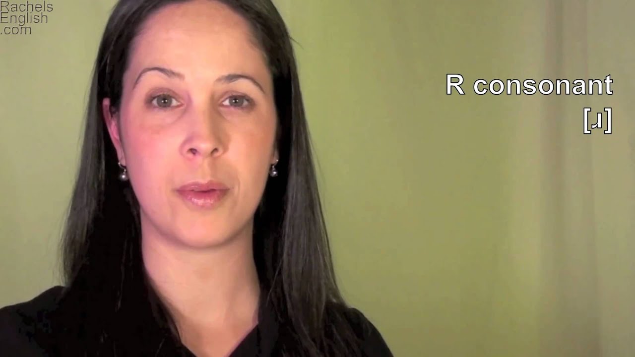 How to Pronounce R Consonant