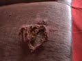 crack in the sofa