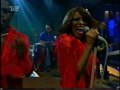 live in danish tv 2001. with zindy laursen and kuku agami in front and the band is claes antonsen drums, s�ren runge keyboards, jens runge guitars and lars