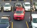 Kobieta wyjeżdżająca z parkingu