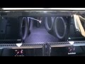 4 Rockford Fosgate T2 15's on 2 Rockford 2500's+ My New Intro by Tooshort0644