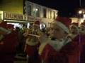 Donaghadee Fusiliers Leading Santa Around Donaghadee Dec 07