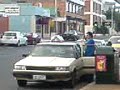 title says it all. we  were innocently standin outside domino's tryin 2 sell grass as weed when we saw this guy nd i videoed him