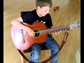 Nils (10) spielt alle meine Entchen mit Solo