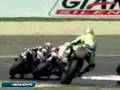 SBK 2008 - Misano Race 1 Highlights