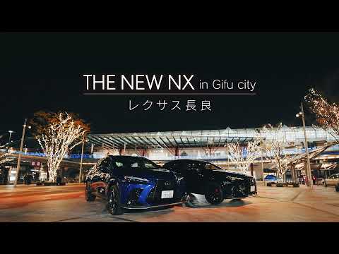 【レクサス長良様】 in Gifu City【NX“F SPORT”で岐阜の夜の街を走る】