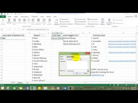 how to create drop down list in excel 2010