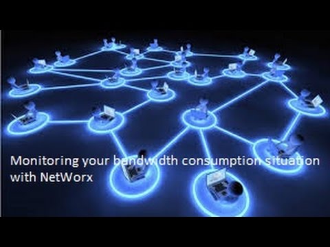 Monitoring your bandwidth consumption situation with NetWorx