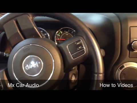 How to Change the Radio on a Jeep Wrangler 2011-2012