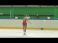Jasmi LEHTINEN 3place. HAABERSTI CUP 2008 IN FIGURE SKATING.