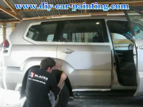 how to paint a vehicle yourself