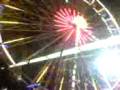 fireworks on calton hill dec 2007 from the bus edinburgh