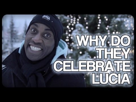 swedish - WHY DO THE SWEDISH PEOPLE CELEBRATE LUCIA?? ITS SOMETHING TO DO WITH CHRISTMAS ? FOLLOW ME ON FACEBOOK:https://www.facebook.com/BigSteveFromEngland. INSTAGRA...