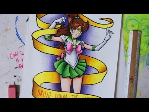 how to draw jupiter