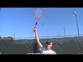 Serve Introduction with The Natural Two Handled Racket
