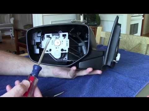 Replace 2008-2010 Honda Accord Side Mirror, How to Change Install Skull cap 2009