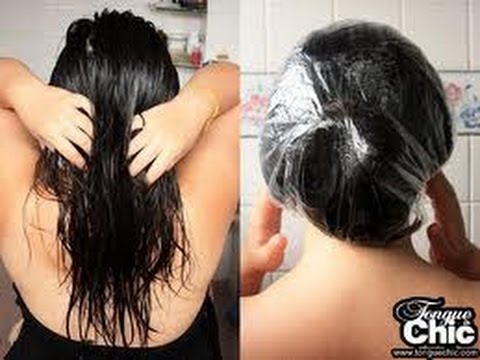 how to put vitamin e oil in hair