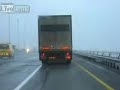 Wind blows truck Wind blows truck