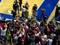 Bonner Fans feiern Finaleinzug in Frankfurt Bonner Fans feiern Finaleinzug in Frankfurt