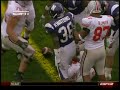 Alex Boone Headbutts Northwestern Defender