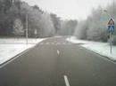 rijdend vanuit td927 in de sneeuw