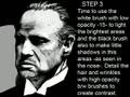 How to draw Don Vito Corleone
