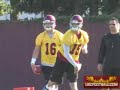 USC quarterbacks for Sprint 2008