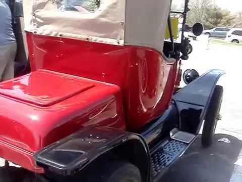1914 FORD MODEL T ROADSTER -- PAINTED RED, NOT BLACK