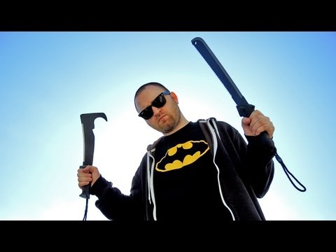 unboxtherapy - PRICING & AVAILABILITY Gator Machete - http://amzn.to/10o7Mjy Camp Axe II - http://amzn.to/ZY5Sr7 Gator Machete Pro - http://amzn.to/11RhPSm Parang - http://...