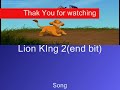 lion king: he lives in you