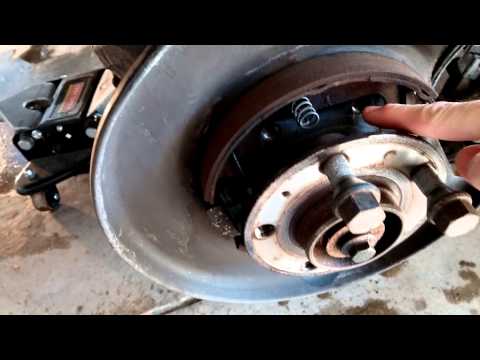 how to adjust the handbrake on a volvo xc90