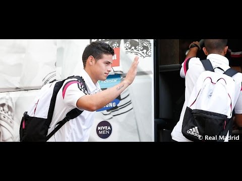 El Real Madrid se concentró para el partido contra el Atlético