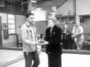 grandma was the star roller at the woodhams christmas bocce ball tournament