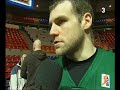 Informació del Telenotícies del 11 de febrer que obre la secció d'esports: el Joventut guanya la copa a Vitoria davant del Tau.
