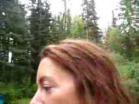 leaving liard hotsprings