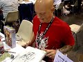 sdcc07 david finch drawing