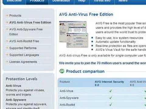 How to download AVG Free antivirus