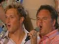 mike allen, stephen hill, reggie smith and wesley pritchard join ernie haase & signature sound and the homecoming singers in he is jehova from jerusalem homecoming video