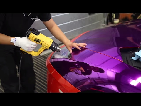 KSI Lamborghini gets wrapped Part 1