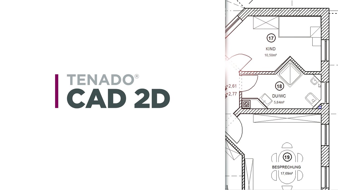 TENADO CAD 2D | Neuheiten der Version 22