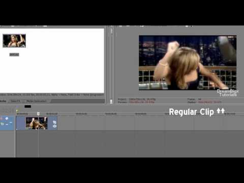 how to fasten video in sony vegas