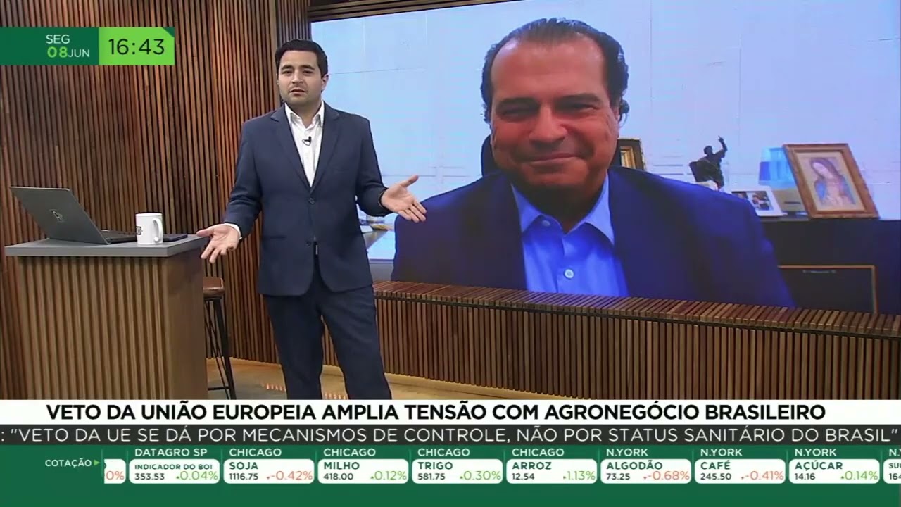 Veto da União Europeia amplia tensão com agronegócio brasileiro