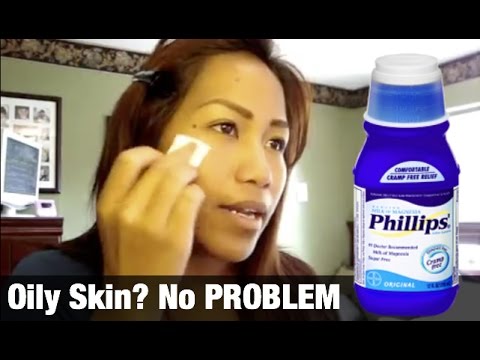 how to help oily skin