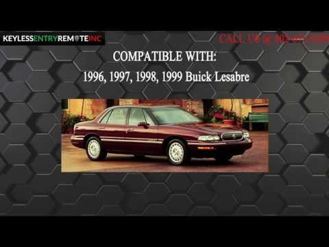 How To Replace Buick Lesabre Key Fob Battery 1996 1997 1998 1999