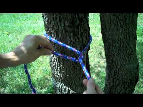 how to tie a timber hitch video