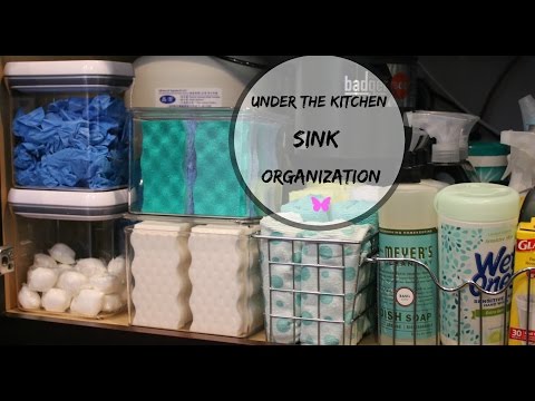 video-linktoworks-UNDER THE KITCHEN SINK ORGANIZATION!