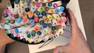 How to Sketch with Markers - Shading
