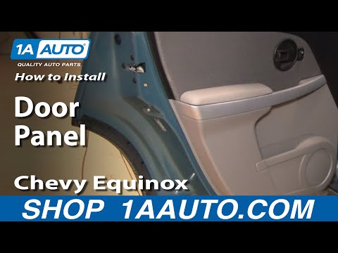 How To Install Replace Rear Door Panel Chevy Equinox 05-09 1AAuto.com