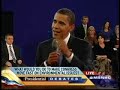 Obama/McCain Debate, Section 6 ~~ Climate Change and Green Jobs